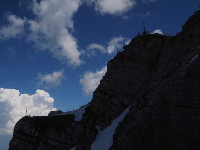 桑蒂斯，山顶区，气象站，视点，风景，瑞士阿尔卑斯山，阿彭策尔，阿尔卑斯坦