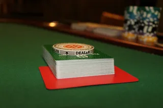 特写、摄影、经销商芯片、游戏、纸牌、桌子、扑克、赌场