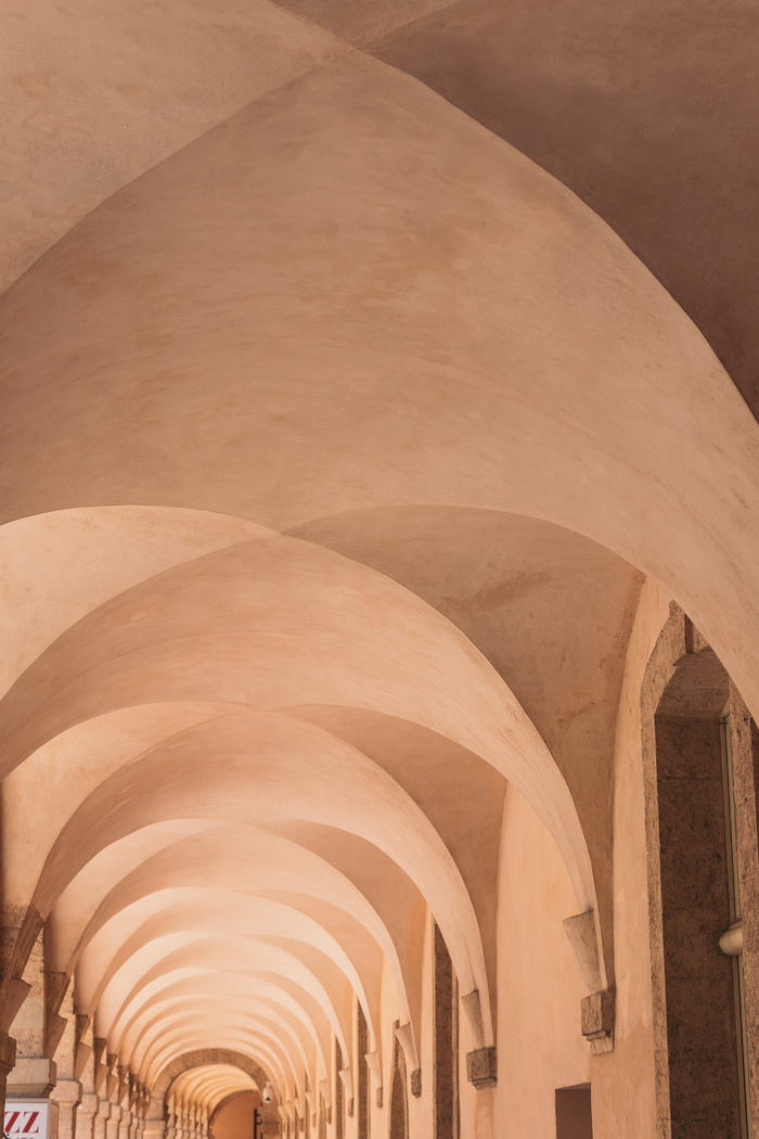 法国, 马赛, la vieille charité, 几何, 抽象, 橙色, 纹理, 建筑