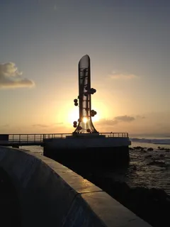 海啸，纪念，日出，海啸纪念，马累，天空，辉光，黎明