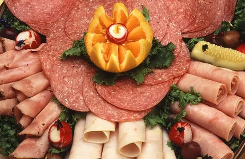 火腿、冷切、肉、意大利香肠、火鸡、火腿、三明治、食物 火腿、冷切、肉、意大利香肠、火鸡、火腿、三明治、食物