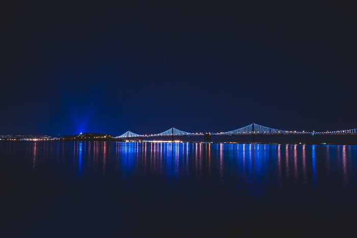 风景摄影，灯光，建筑，夜间，广角，摄影，黑色