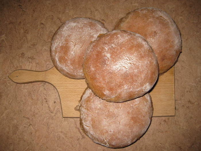 bauernbrote，面包，selberbacken，甚至烘焙，冷却，吃，晚祷，食物
