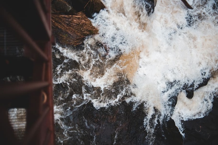 水，河流，户外，自然，岩石，瀑布，粉末，食物