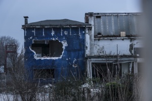 肮脏，建筑，建筑，墙壁，废弃，废弃建筑，建筑，破损