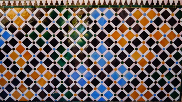 西班牙，格拉纳达，宫殿，陶瓷，瓷砖，艺术，历史，细节