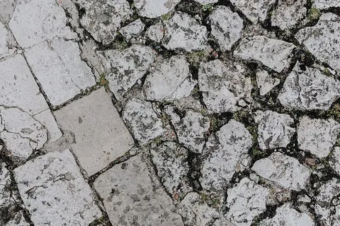 旧砖石路面 旧砖石路面