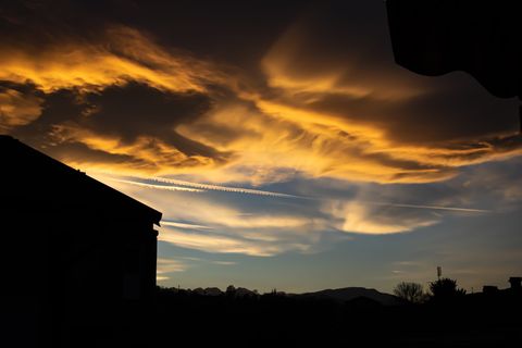自然、户外、住房、建筑、天空、意大利、乡村、日落
