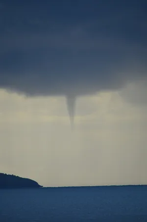 水，漏斗，漩涡，漏斗，大自然，巨大的漏斗，大海，天空