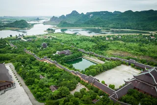 安全事务、越南、旅游、白丁、寺庙、水、植物、自然