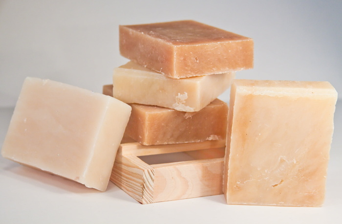 棕色肥皂，肥皂，laeh，shea，手工制作，食品，奶酪，切片