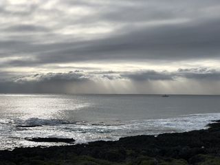 海，天，云-天，水，风景-自然，自然之美，水上的地平线，地平线