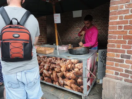 哥本哈根，丹麦，食品，街道，曼德尔，曼德勒，真人，食品和饮料