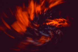 火，火焰，运动，木火，发光，红色，橙色，余烬