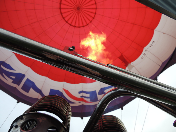 气球、热量、高度、燃烧、火焰、火、低角度视图、火-自然现象