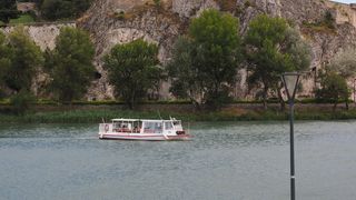 渡船、渡口、rhône、avignon、水、河流、水域、翻译