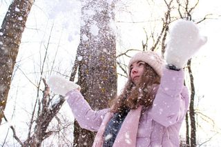 冬季、雪、风暴、户外、暴风雪、自然、服装、服装