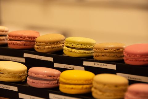 比利时，布鲁塞尔，马卡龙，马卡龙，食品和饮料，食品，甜食，选择