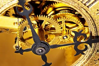 古董、约会、时钟、倒计时、截止日期、表盘、优雅、金色