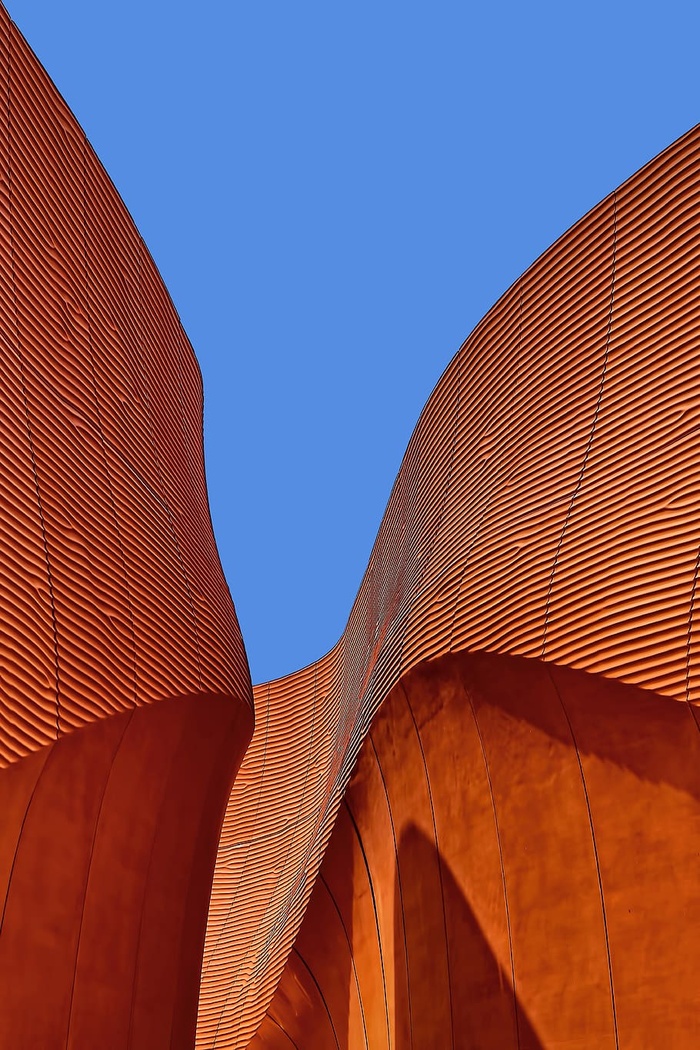 抽象、艺术、蓝色、天空、阳光、日光、建筑、建筑结构