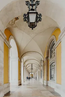 葡萄牙里斯本的奥古斯塔广场