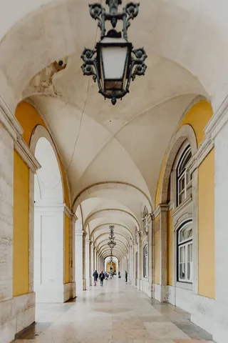 葡萄牙里斯本的奥古斯塔广场