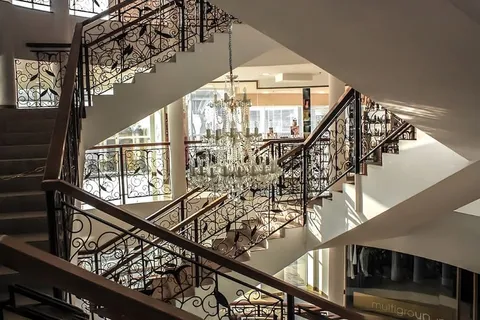 乌克兰，卢甘斯克，枝形吊灯，太阳，阳光，重选，窗户，锻造