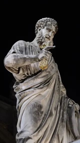 圣彼得罗、圣彼得、大教堂、罗马、圣彼得大教堂、梵蒂冈、圣徒、贝尔尼尼