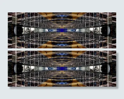 抽象、图案、立面、窗户、线条、矩形、镜像、行业