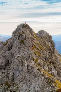 oberstdorf、福霍恩、山脉、阿尔卑斯山、阿尔古、自然、太阳、顶峰