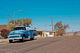 允许，内华达州，美国，沙漠，美国，离开，旅行，蓝色