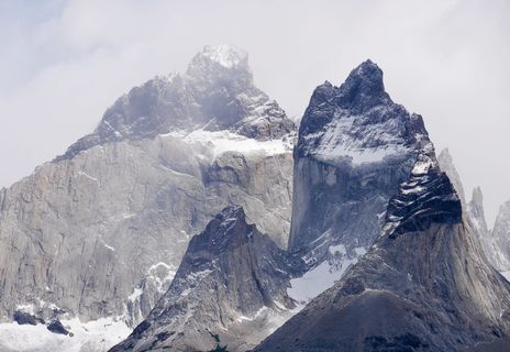 智利, 托雷斯德尔潘恩国家公园, 托雷斯德尔潘恩, 辣椒, 山, 雪, 冬天, 寒冷的温度