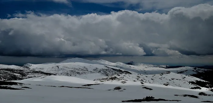 山，高，峰，风景，山，高，天，景，蓝