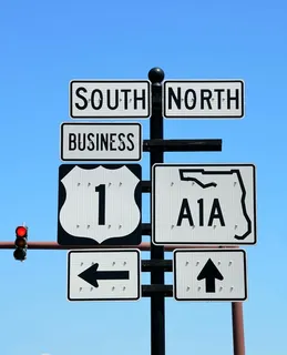 a1a道路标志,标志,标志,方向,佛罗里达州,道路,街道,路线 a1a道路标志,标志,标志,方向,佛罗里达州,道路,街道,路线