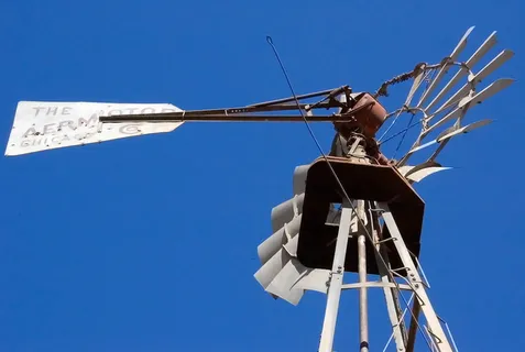 Aermotor,旧风车,风车,蓝色,天空,新墨西哥,沙漠,平原 Aermotor,旧风车,风车,蓝色,天空,新墨西哥,沙漠,平原