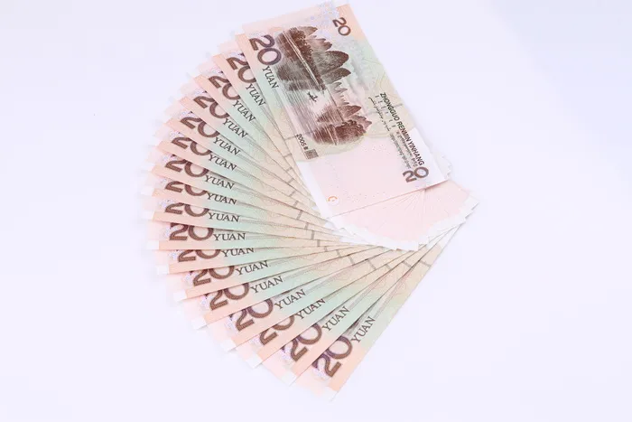 20元，人民币，一元，日元，货币，货币，金融，纸币