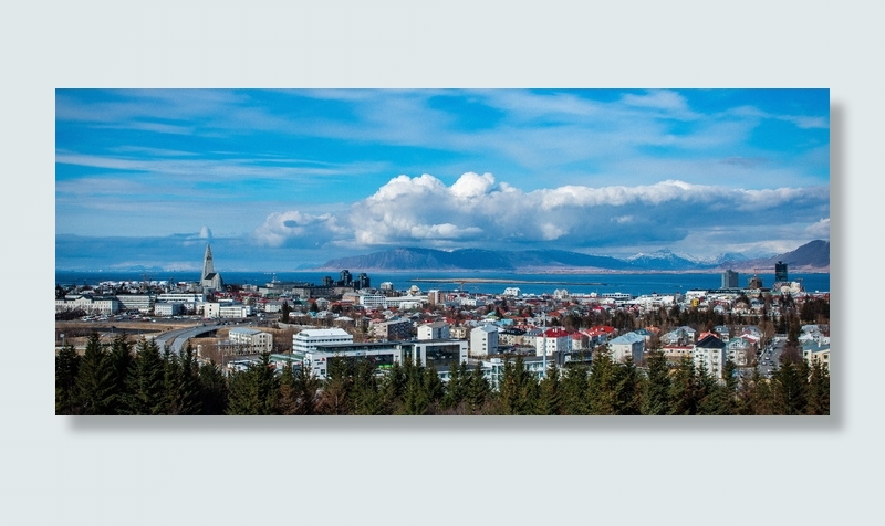 冰岛, 雷克雅未克, 全景图, 查看, perlan, Hallgrímskirkja, Hallgrims-教堂, 新教