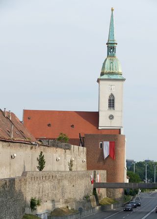 布拉迪斯拉发，斯洛伐克，城堡，历史中心，首都，多瑙河，游轮河，教堂