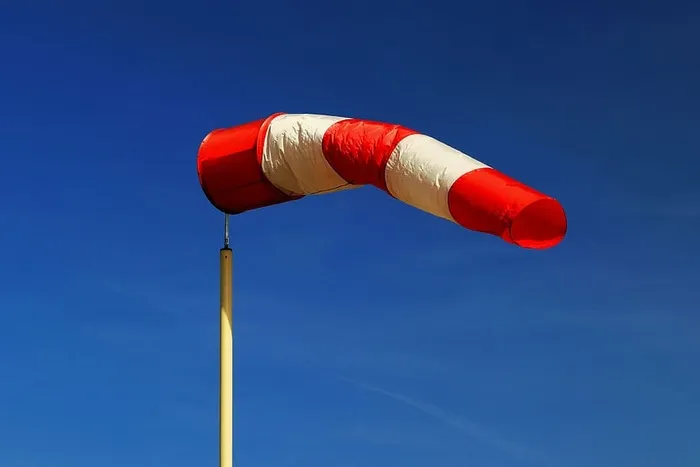 风袜，机场，天空，风，风向，航空，飞行，风速计