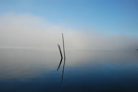 bohuslän、峡湾、大海、雾淡、水、海岸、蓝色、静止 bohuslän、峡湾、大海、雾淡、水、海岸、蓝色、静止