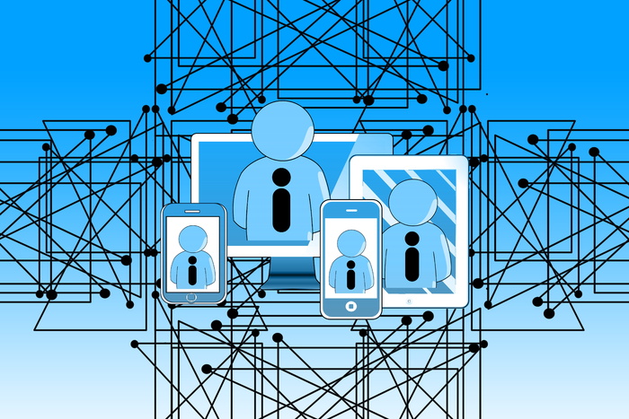 在线、用户矢量艺术、行业、行业4、物联网、项目、齿轮、高科技