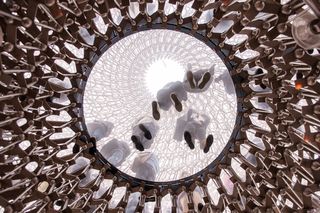 展览，展馆，英国，建筑，建筑，蜂巢，曝光，指纹