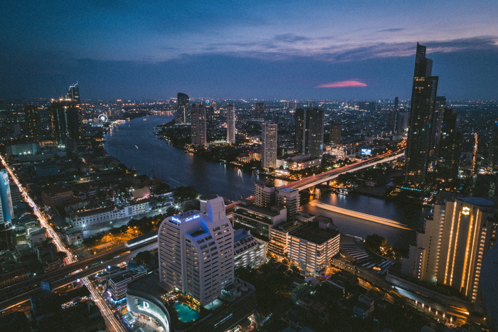 泰国，曼谷，长曝光，城市长曝光，长曝光摄影，城市摄影，城市景观，景观