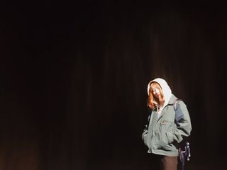 中国，北京，连帽衫，黑色，女孩，年轻，肖像，女人