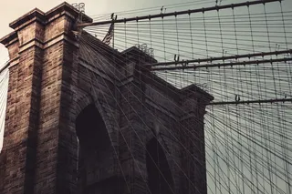 纽约，布鲁克林大桥，美国，曼哈顿，纽约，纽约市，大苹果，大苹果