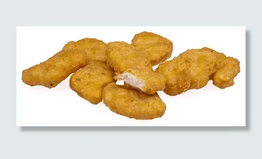 几个,鸡块,放置,白色,表面,食物,吃,饮食 几个,鸡块,放置,白色,表面,食物,吃,饮食