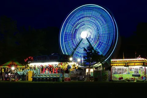 夜景游乐园 夜景游乐园