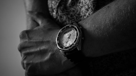 黑色，白色，手表，豪华，豪华，昂贵，漂亮