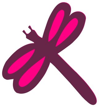 龙，苍蝇，蜻蜓，昆虫，动物，图案，白色背景，裁剪