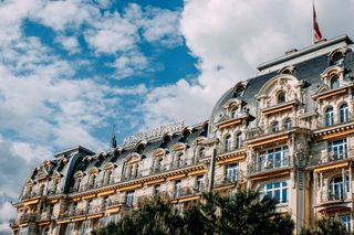 瑞士蒙特勒的一家酒店